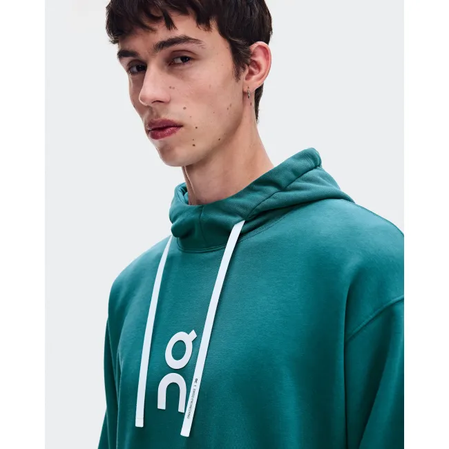 Hanorac On Club Hoodie - confort casual din bumbac organic - Storm