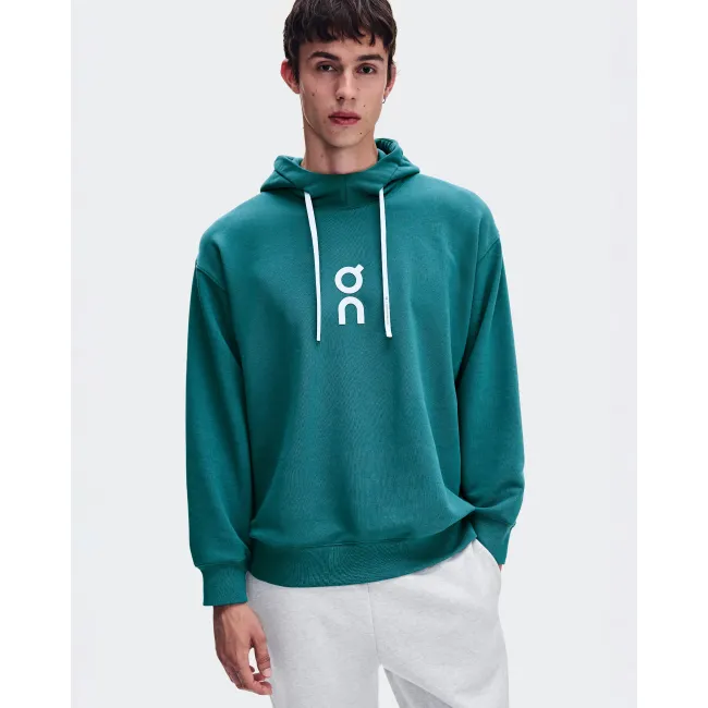Hanorac On Club Hoodie - confort casual din bumbac organic - Storm