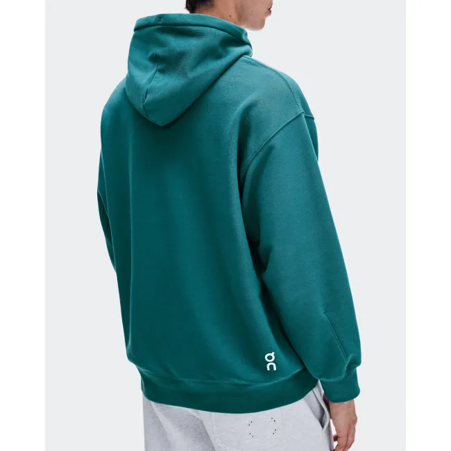 Hanorac On Club Hoodie - confort casual din bumbac organic - Storm