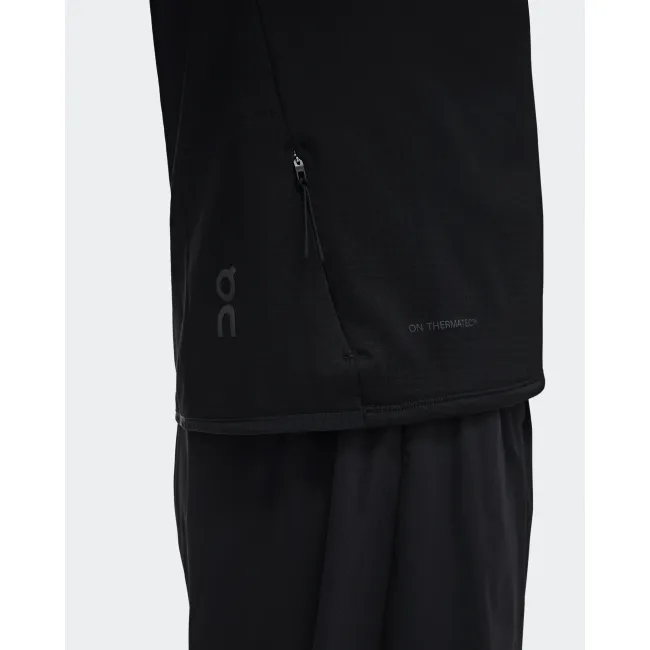 Bluza tehnica On Climate Shirt - negru | midlayer termic