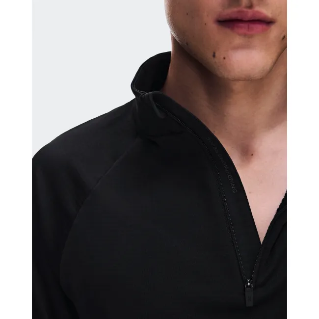 Bluza tehnica On Climate Shirt - negru | midlayer termic