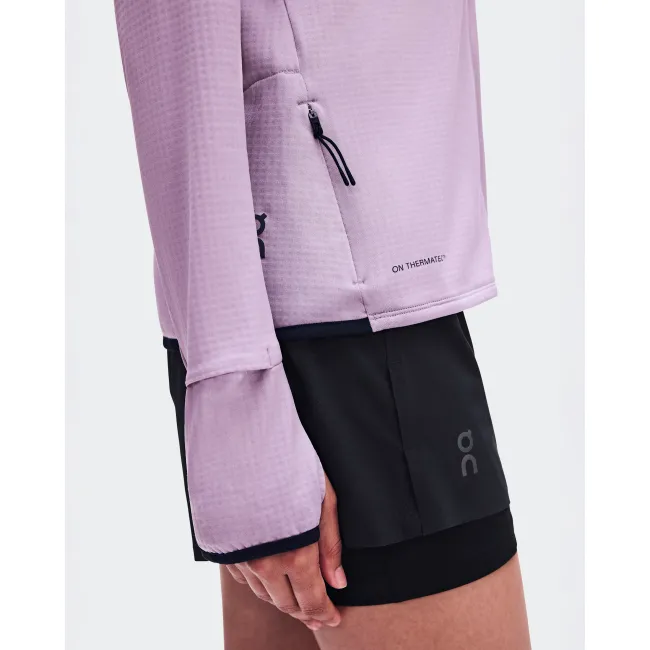 Hanorac On Climate Zip Hoodie W - mov Mallow | ThermaTec™