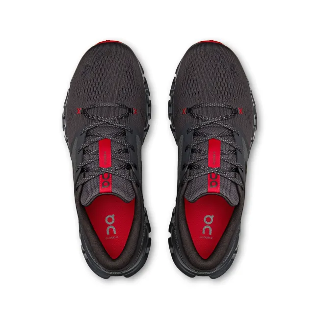 Pantofi alergare On Cloud X 5 - negru Eclipse | fit versatil