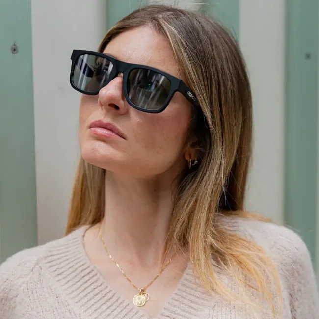 Ochelari de soare electrofotocromatici React Swiss No 7 - lentilă onyx, ramă neagră