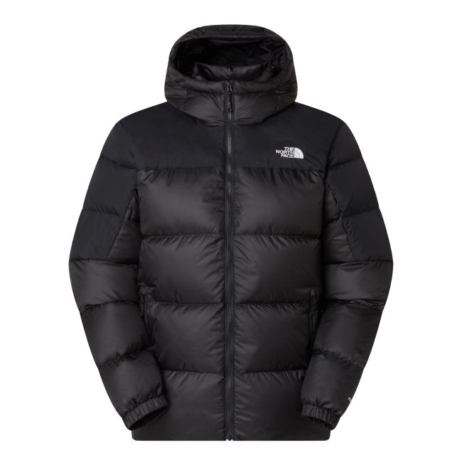 Geacă de puf The North Face Diablo Down 2.0 Hoodie pentru bărbați - negru Black Heather | Black | puf reciclat 700