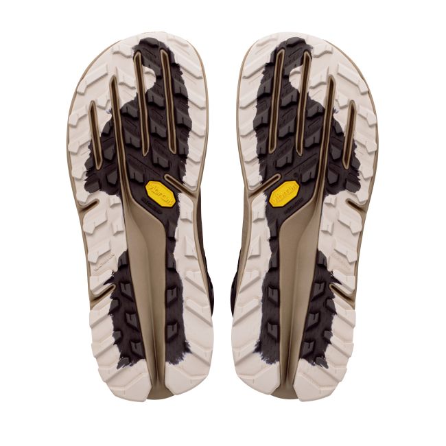 Ghete drumeție Altra Olympus 7 Mid GTX pentru damă - maro Chocolate Torte | Mountain Trail | Whisper Pink | GORE-TEX și talpă Vibram