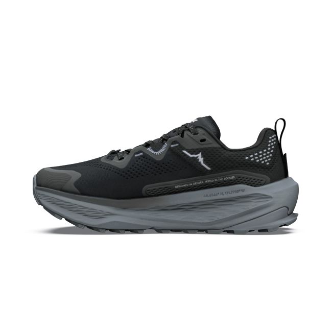 Pantofi alergare trail Altra Olympus 7 pentru damă - negru Black | Silver | Castlerock | talpă Vibram Megagrip