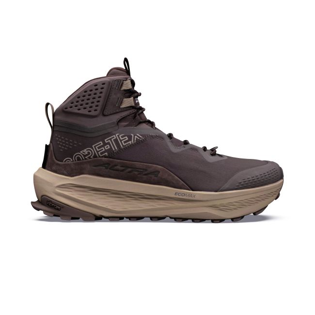Ghete drumeție Altra Olympus 7 Mid GTX pentru bărbați - maro Chocolate Brown | GORE-TEX și talpă Vibram
