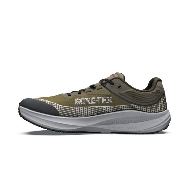 Pantofi alergare asfalt Altra Torin 9 GTX pentru bărbați - verde Dark Olive | Silver | Night Owl | impermeabili GORE-TEX