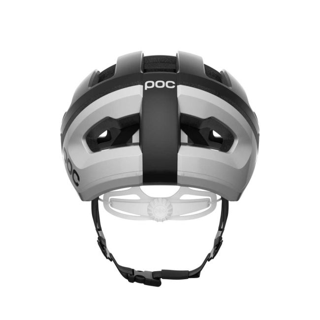 Cască ciclism șosea POC Omne Lite - Uranium Black Matt/Hydrogen White