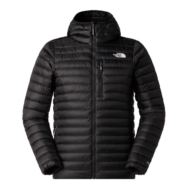 Geacă de puf The North Face Bettaforca LT Down Hoodie pentru bărbați - negru Black | Smoked Pearl | Windwall, nailon reciclat