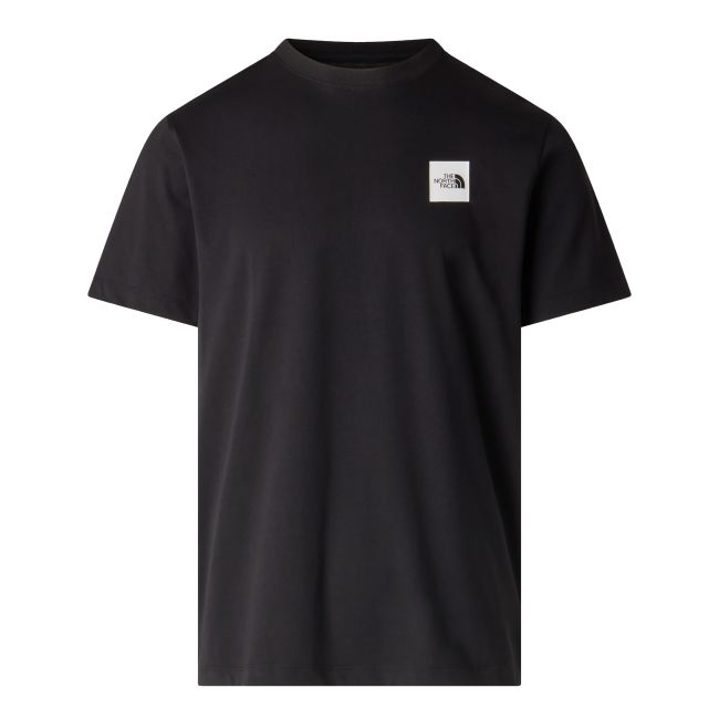 Tricou The North Face Evolution Box Half Dome Regular pentru bărbați - negru Black | bumbac și poliester