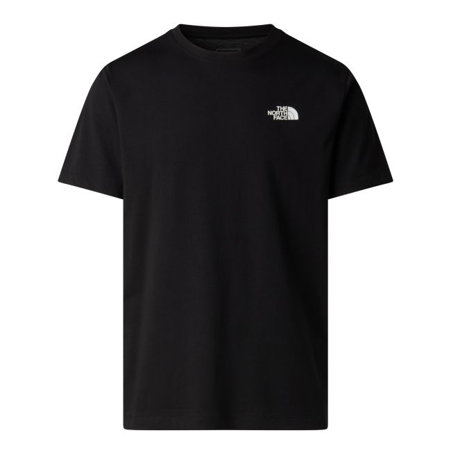 Tricou The North Face Mountain Sketch Regular Graphic pentru bărbați - negru Black | bumbac și poliester