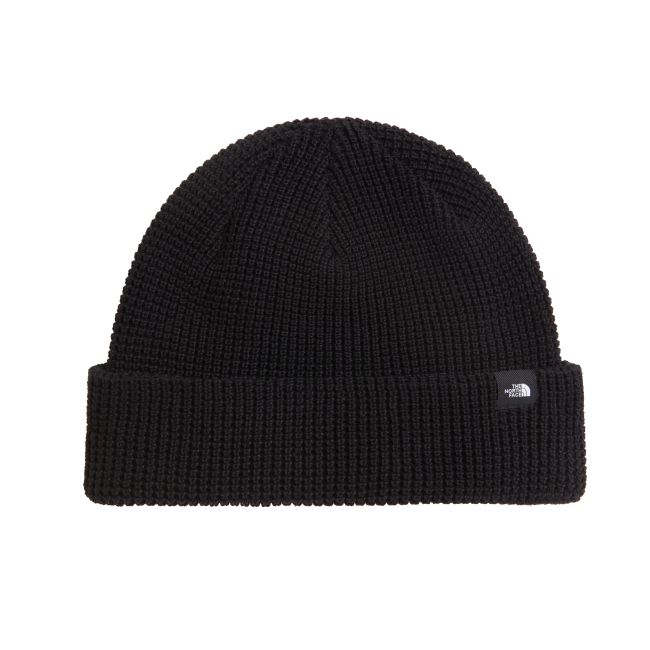 Căciulă The North Face Fisherman Beanie - negru Black | poliester 100% reciclat