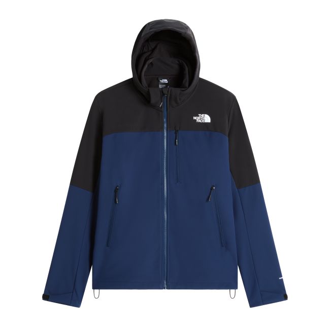Geacă softshell The North Face Diablo Detachable Hood pentru bărbați - bleumarin Summit Navy | Black | Windwall, glugă detașabilă
