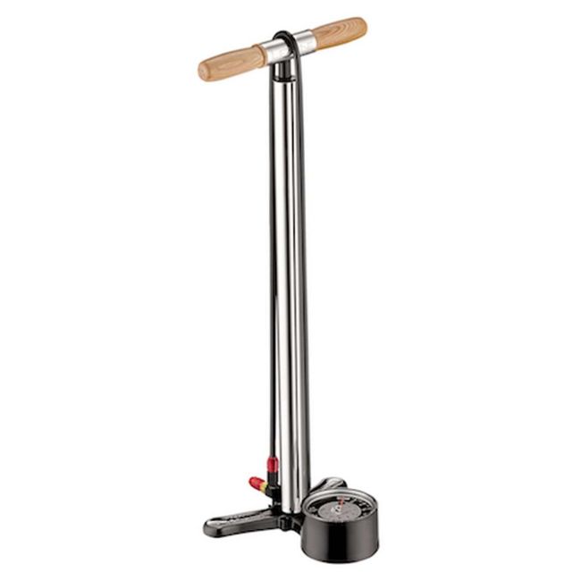 Pompă de podea Lezyne Alloy Floor Drive - argintiu
