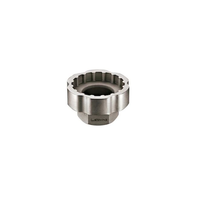 Sculă pedalier Lezyne External Bottom Bracket Socket Tool - Nichel