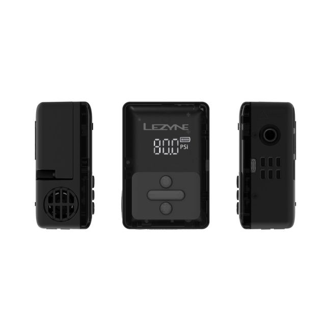 Pompă de mână Lezyne E Drive - Negru satinat