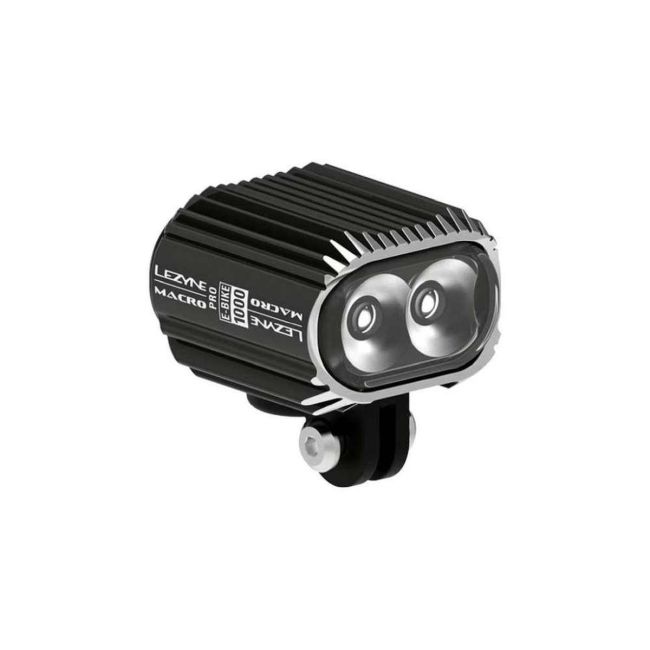 Lumină față Lezyne E-Bike Macro Drive 1000 - Negru