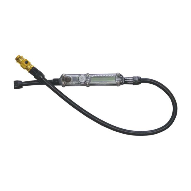 Furtun pompă Lezyne ABS Micro Floor Drive Hose w/ Digital Gauge - auriu