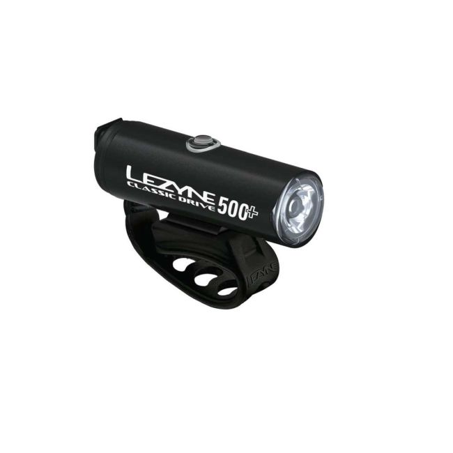 Lumină față Lezyne Classic Drive 500+ - negru satinat