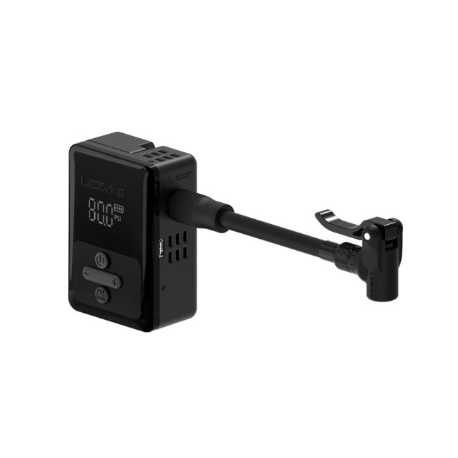 Pompă de mână Lezyne E Drive - Negru satinat
