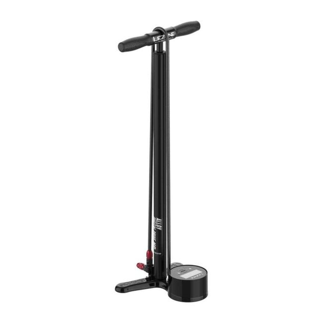 Pompă de podea Lezyne Alloy Digital Drive 3.5 - negru satinat