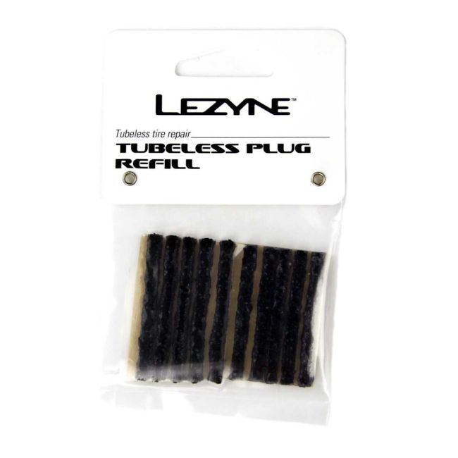 Dopuri tubeless Lezyne Tubeless Plug Rerill-20 - Negru