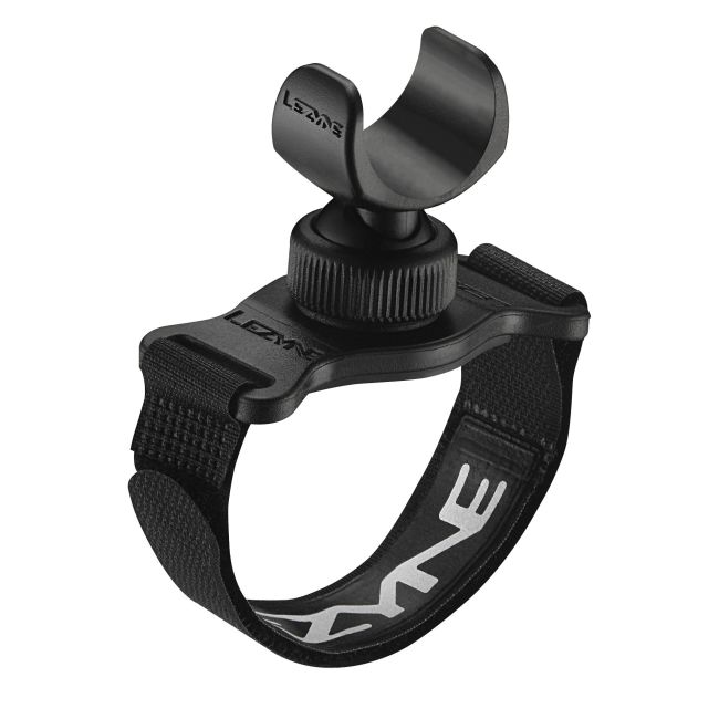 Suport lumină cască Lezyne LED Helmet Mount - CM - MM - Negru