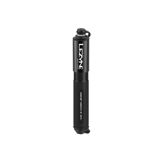 Pompă de mână Lezyne Grip Drive HV - S - Negru