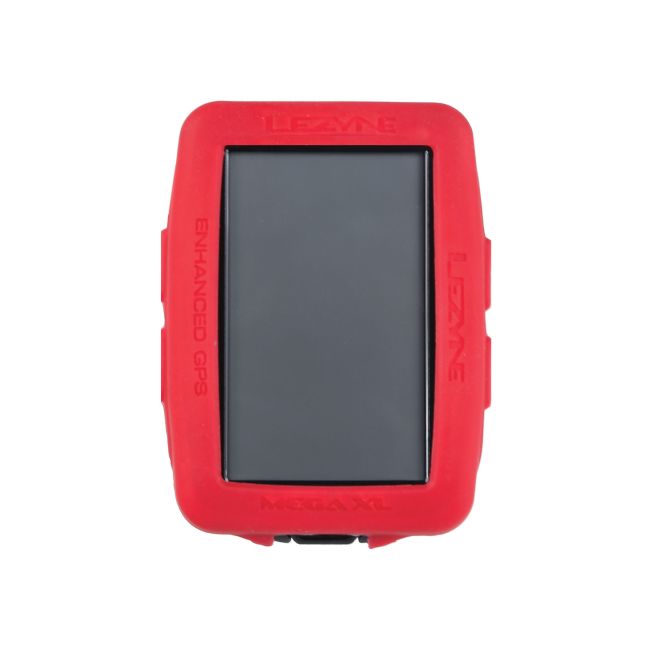 Husă ciclocomputer Lezyne Mega XL GPS Cover - Roșu