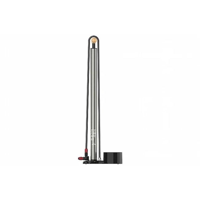 Pompă de podea Lezyne Steel HV Floor Drive 3.5 - Gri Mat