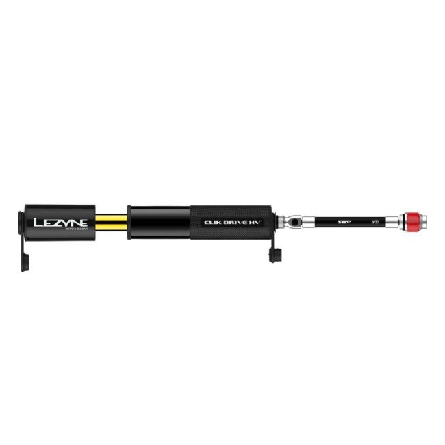 Pompă de mână Lezyne Clik™ Drive HV - negru