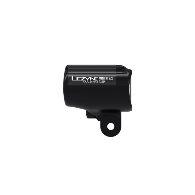 Lumină față Lezyne E-Bike Mini StVZO E300+ Front - Negru mat