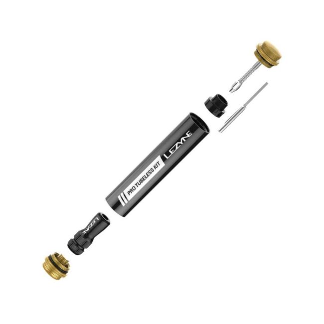 Kit reparație tubeless Lezyne Pro Tubeless Kit - Negru