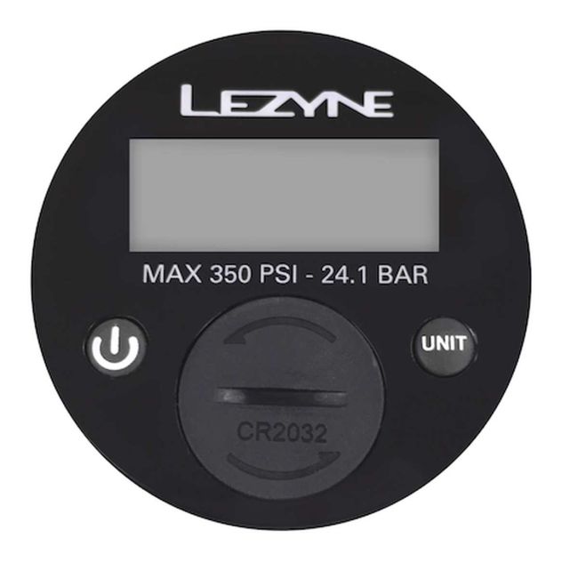 Manometru pompă Lezyne 350 PSI Digital Gauge - negru
