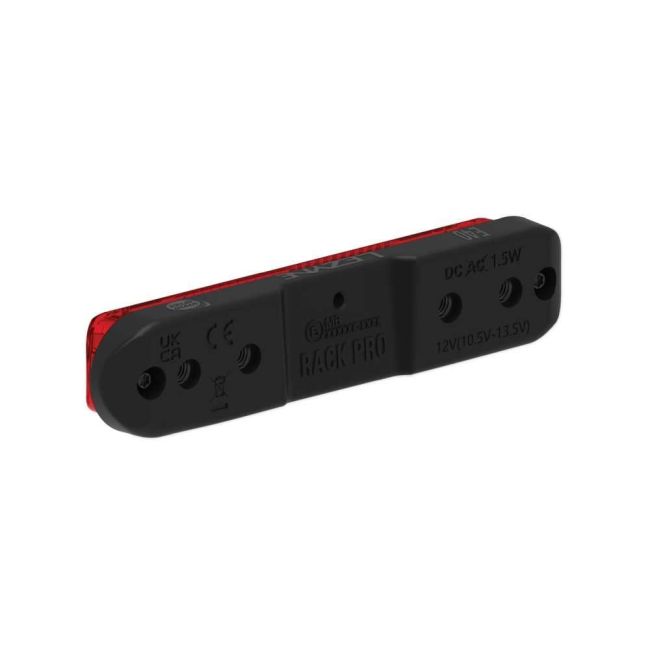 Lumină spate Lezyne E-Bike Rack Pro StVZO E65 Rear - Negru