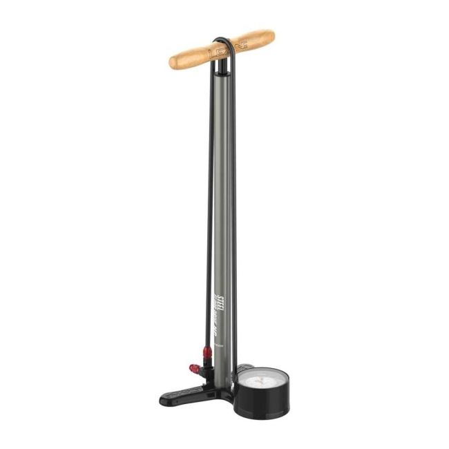 Pompă de podea Lezyne Steel Floor Drive 3.5 - Gri Mat
