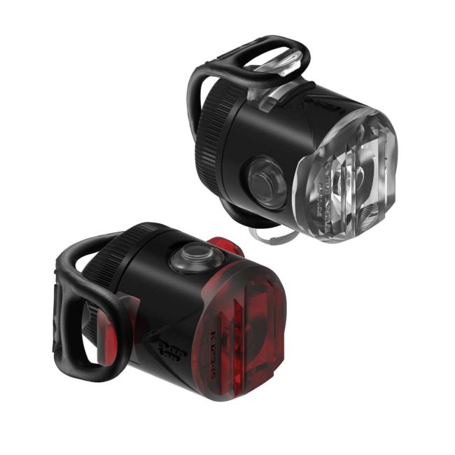 Set lumini Lezyne Femto USB Drive Pair - Negru