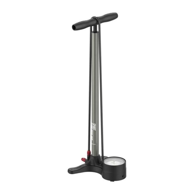 Pompă de podea Lezyne Sport Floor Drive 3.5 - Gri Mat