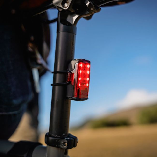 Lumină spate Lezyne KTV+ Drive Rear - Negru