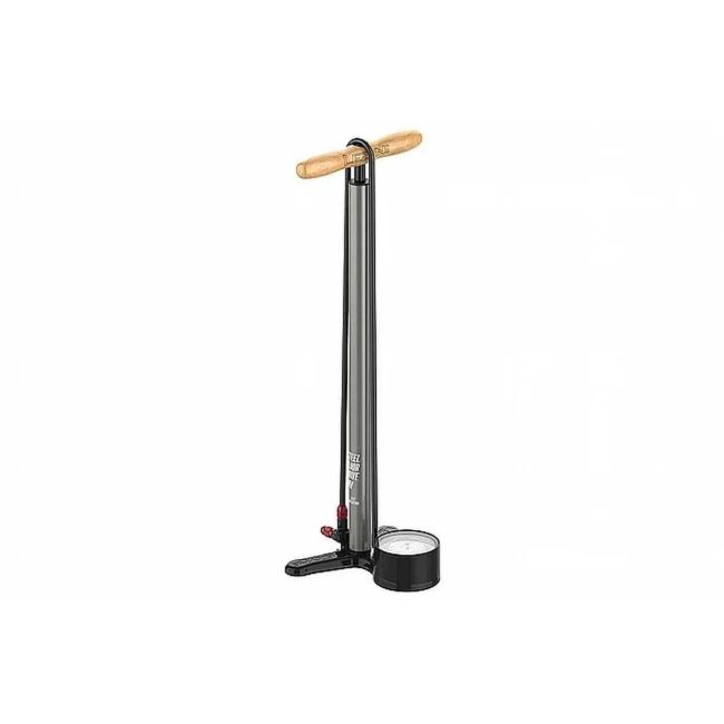 Pompă de podea Lezyne Steel HV Floor Drive 3.5 - Gri Mat