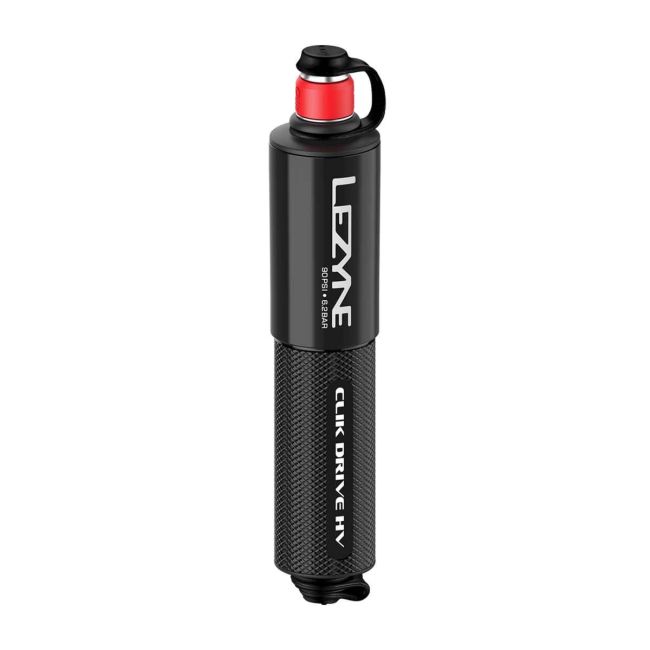 Pompă de mână Lezyne Clik™ Drive HV - negru