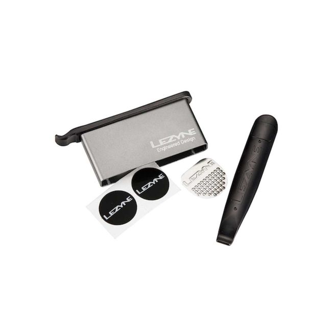 Kit reparație pană Lezyne Lever Kit Lite - Gri