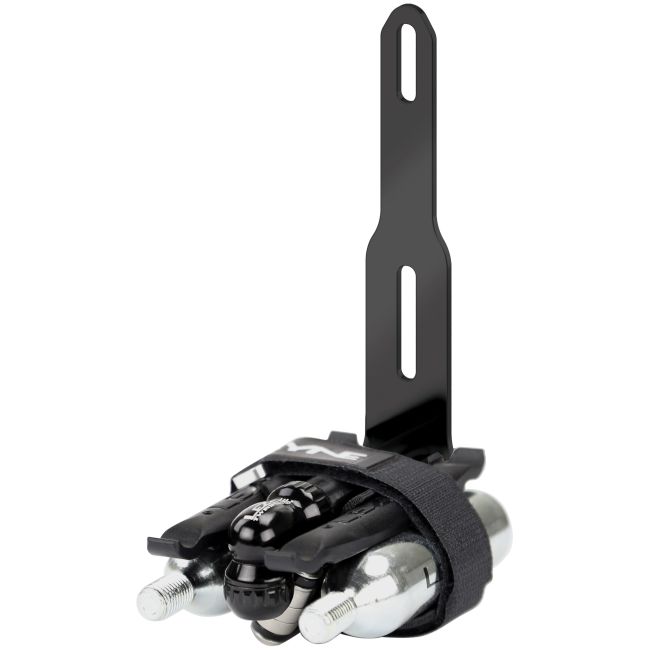 Adaptor suport bidon Lezyne Flow Storage Adapter w/o CO2 Cartridges - Negru