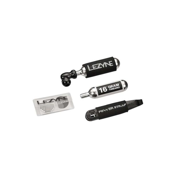 Kit reparație CO2 Lezyne Repair Kit Black