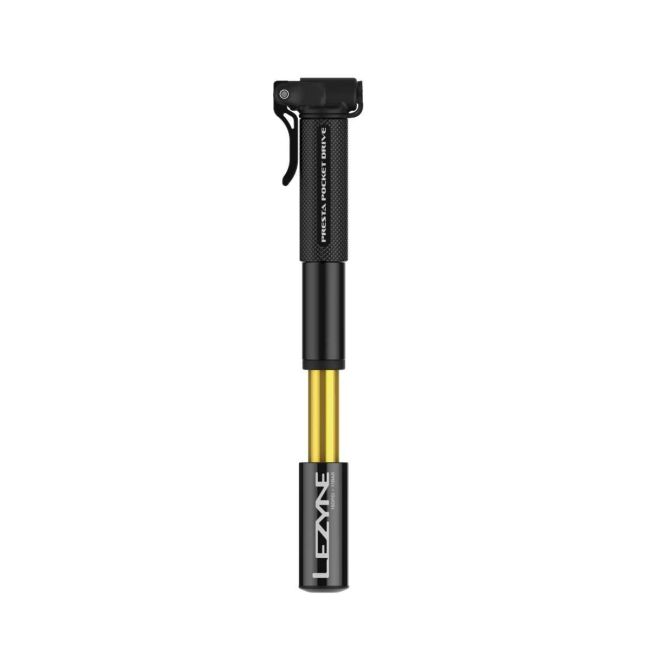 Pompă de mână Lezyne Presta Pocket Drive - Negru