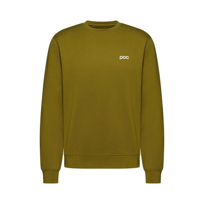 Bluză POC Crew - Olivine Green/Hydrogen White
