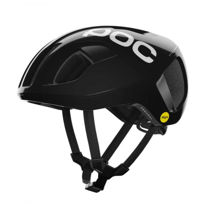 Cască ciclism șosea POC Ventral MIPS - Uranium Black