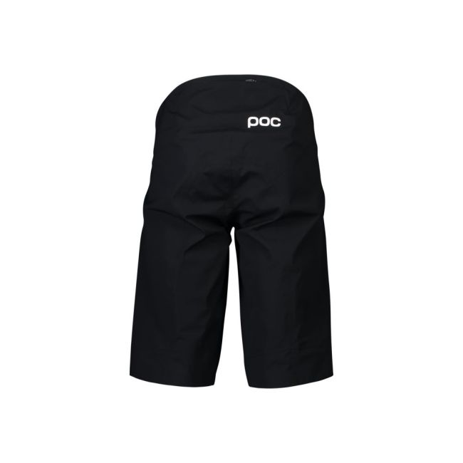 Pantaloni scurți ciclism impermeabili POC Bastion Shorts - Uranium Black